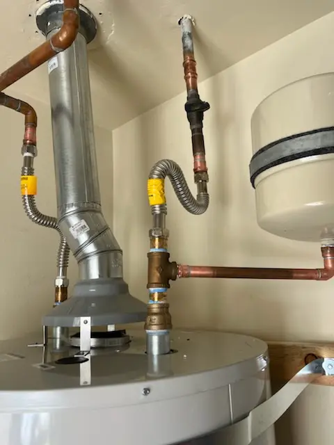 Water heater installation and plumbing repair in La Center